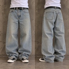 L.L.Bean Relaxed Fit Jeans Light Wash Size 36x28 picture