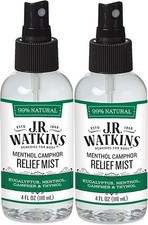 5 - Bottles Of J.R. Watkins Menthol Camphor Relief Mist 4Fl Oz picture
