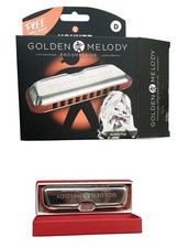 Hohner Golden Melody Harmonica - Key of D Version 2, M544BX-D picture