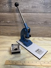 Johnson Plastics Punch ‘n Press Small Desktop Manual Punching & Round Cut Tool picture