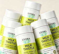1-5x Uvora Milk Thistle Detox,Premium Herbal Supplement With Milk Thistle Extrac picture