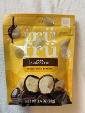 Tru Fru Hyper-Dried Real Bananas in Dark Chocolate 3.4 oz bag picture