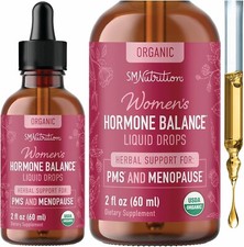 SM Nutrition Hormone Balance Liquid Drops With Stinging Nettle, Black Cohosh 2oz picture