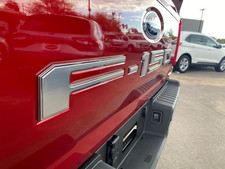 2021-26 Ford F-150 Tailgate Letter Insert Kit Satin Chrome–Compatible picture