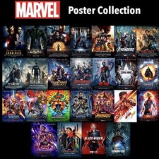 Marvel Cinematic Universe MCU Poster Set 12