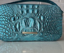 Brahmin Danica Crossbody NWT~ Aqua Potion ~ Deep Sea Glamour ~Hard To Find Color picture