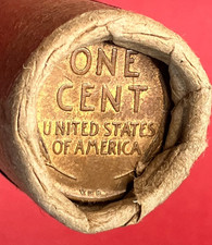 OLDER ROLL LINCOLN WHEAT CENT PENNY 1909 VDB'S BOTH ENDS SAN FRANCISCO WRAP OBW picture