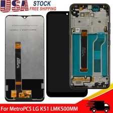 For LG K51 LMK500MM LM-K500MM LCD Display Touch Screen Digitizer ±Frame Replace picture