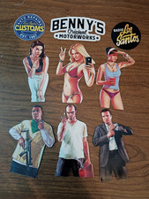GTA 5 Storymode Characters & Screen Girls Vinyl Decal Stickers picture