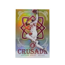 🔌2016-17 Panini Excalibur Dwyane Wade Crusade Gold Prizm /10 picture