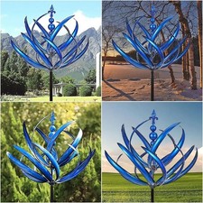 Outdoor Yard Lawn Garden Decor Kinetic Wind Spinner Metal Kinetic Sculptures picture