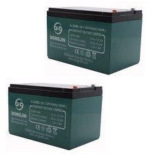 2pcs 12V 12AH 6-DZM-12 6-DZF-12 6-DMF-12 Battery For 24V Chopper Mobility  picture