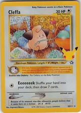 Cleffa 20/111 Celebrations: Classic Collection Pokemon Holo NM picture
