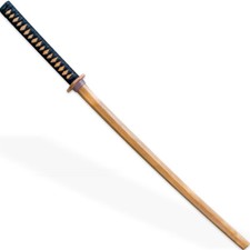 Handmade Japanese Practice Martial Arts Training | Bokken Wooden Daito Sword picture