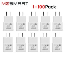 1-100x Wholesale Bulk USB Wall Charger Block Power Adapter For Samsung Android picture