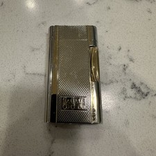 Vintage Zippo Contempo Butane Lighter Gold tone Engraved picture