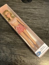 Vintage 1140 Straight Leg Blonde Francie Barbie Doll Original Variation Swimsuit picture