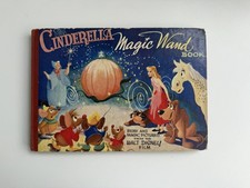 The Cinderella Magic Wand Book With 3D Glasses 1950's From the Walt Disney Film picture