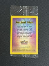 Brand New SEALED Ancient Mew Pokemon Holo Foil Promo Card LP MP - See Photos picture