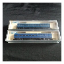 Kato N Scale Blue Train Japan Sharyou 2 Ryou Set Figure picture