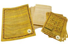 CraftsOfEgypt Set 10 Egyptian Papyrus Paper 4x6 inch (10x15 cm) - Ancient Alp... picture