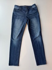 Maurices Women's 7/8 Straight Leg Jeans in Medium Blue Wash picture