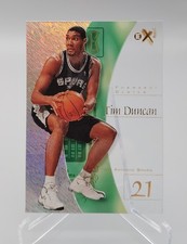 1997-98 SkyBox E-X2001 Tim Duncan #75 Rookie RC Spurs Acetate picture
