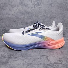 BROOKS Revel 8 Running Shoes Mens 14 Grey Blue Salmon 110468 1D 087 picture
