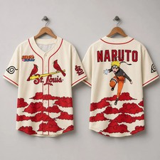 HOT Cardinals Naruto Night 2026 Printed Baseball Jersey Giveaway, S-5XL picture