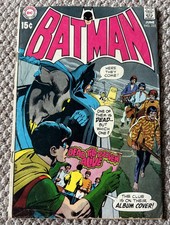 Batman #222 Comic Book The Beatles Adams Cover  Bronze Age picture