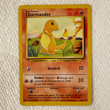 Pokémon TCG Charmander Base Set (BS) 46/102 Near Mint picture