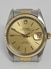 Tudor Prince OysterDate 75203 34mm Rotor SelfWinding Jubilee Bracelet Watch 1986 picture