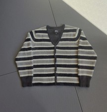 Stussy Fuzzy Stripe Cardigan picture