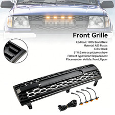 Honeycomb Front Bumper Grill Black Grille For Yotota Tacoma 1997-2000 TRD PRO picture