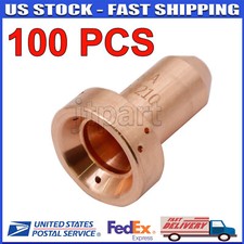 100Pcs Plasma Torch Nozzle Consumables 60A for TD SL60 SL100 9-8210 picture
