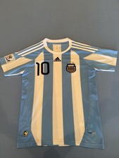 Messi #10 Argentina Retro 2010 Replica Jersey Size S - Excellent Condition picture