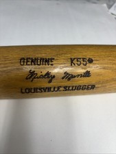 VINTAGE MICKEY MANTLE-LOUISVILLE SLUGGER  ASH 35” BAT H&B- 125-1K55 Powerized picture