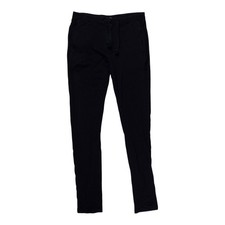 Ann Demeulemeester Drawstring Black Trousers picture