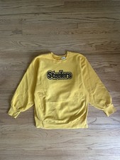 Vintage 1980s Pittsburgh Steelers Champion Reverse Weave Size XL picture