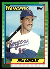 1990 Topps Juan Gonzalez Rookie #331 picture