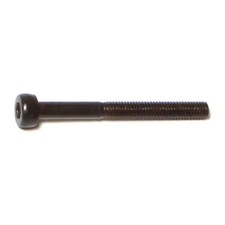 3mm-0.5 x 30mm Black Oxide Knurled Hex Socket Cap Screws (10 pcs.) picture