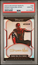 2023 Kakawow Marvel Spider-Man Signature /100 PSA 10 Low Pop Disney RARE picture