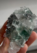 Phenomenal Green Cubic Fluorite Crystal Cluster – New Find, Xianghualing Mine, C picture
