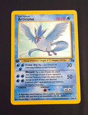 Wizards of the Coast Pokemon TCG Articuno 2/62 Fossil Holo Rare English 70 HP picture