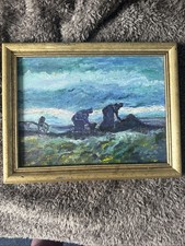 Original Acrylic Painting with Frame Depicts Amazing Scene On Canvas picture