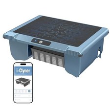 Solar Robotic Pool Skimmer 24/7 App Remote Auto Dock 180-Micron Filter picture