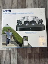 New Lorex 5MP Active Deterrence Security System 2TB HDD 4K 8-Ch DVR(Read) picture