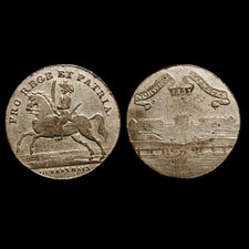 Great Britain conder token 1/2 penny -Norfolk Norwich 1793 Unusual picture