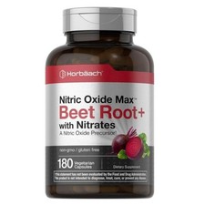 Horbäach Beet Root Nitric Oxide – 180ct for Heart & Circulation Support picture