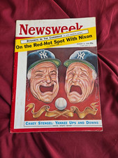 Casey Stengel New York Yankees 1959 Newsweek Magazine August 3 1959 picture
